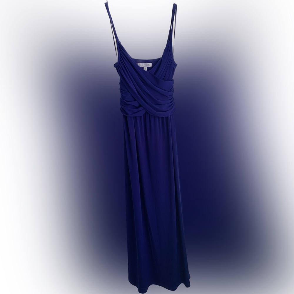 Jennifer Lopez Royal Blue Maxi Dress - size XS